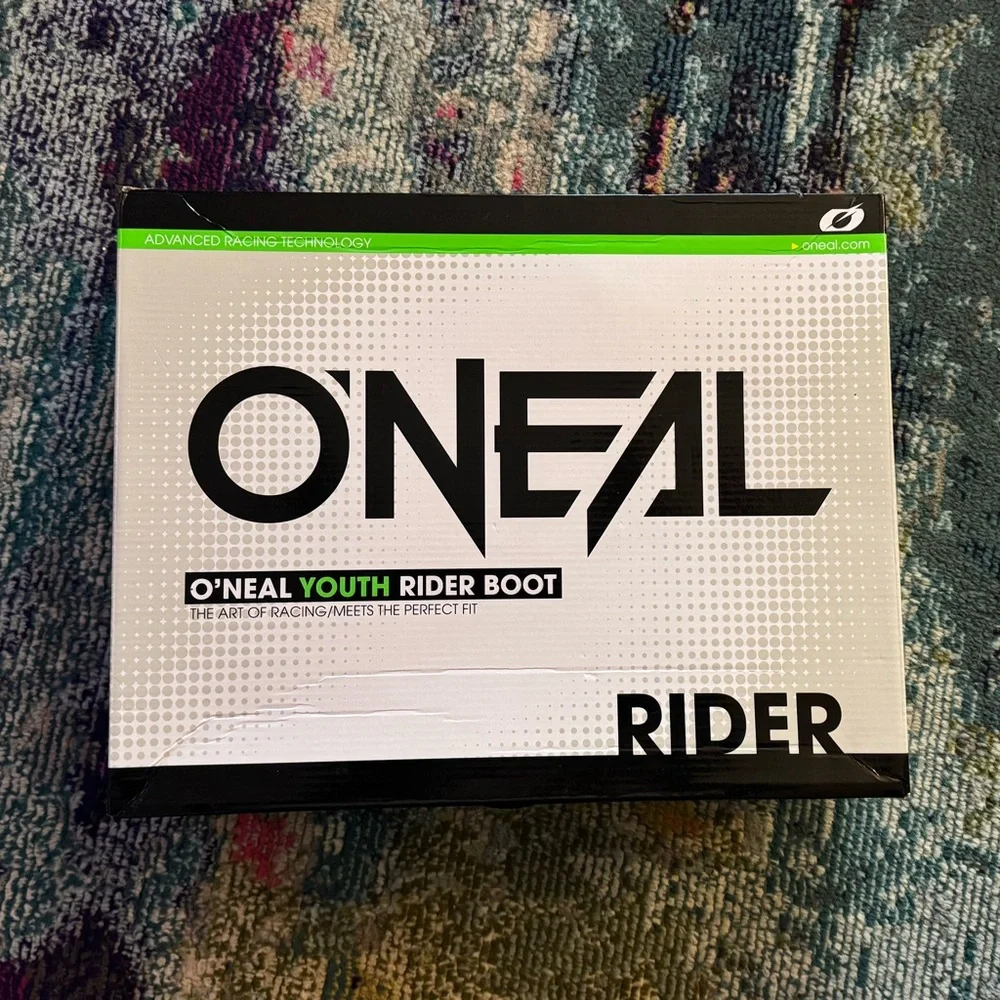O'Neal Youth Rider Boots - Black NWT - Picture 7 of 13
